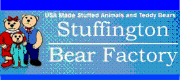 eshop at web store for Teddy Bear Accessories Made in the USA at Stuffington Bear Factory in product category Toys & Games